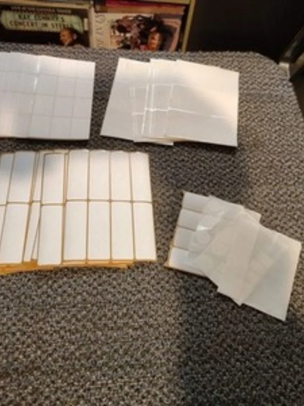 Self Adhesive Removable Label Lot Of 3 Types And Size Label SEE DESCRIPTION